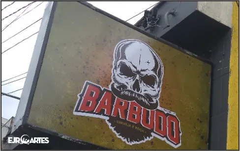 Projeto de luminoso comercial